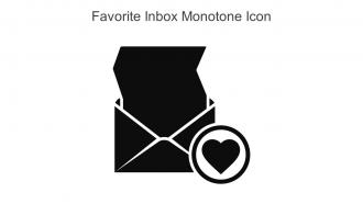 Favorite Inbox Monotone Icon In Powerpoint Pptx Png And Editable Eps Format