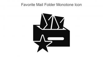 Favorite Mail Folder Monotone Icon In Powerpoint Pptx Png And Editable Eps Format