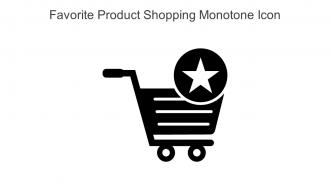 Favorite Product Shopping Monotone Icon In Powerpoint Pptx Png And Editable Eps Format