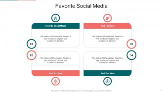 Favorite Social Media In Powerpoint And Google Slides Cpb