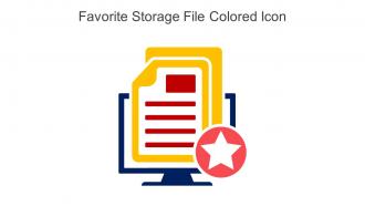Favorite Storage File Colored Icon In Powerpoint Pptx Png And Editable Eps Format
