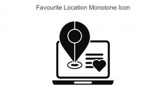 Favourite Location Monotone Icon In Powerpoint Pptx Png And Editable Eps Format