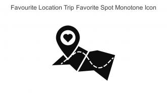 Favourite Location Trip Favorite Spot Monotone Icon In Powerpoint Pptx Png And Editable Eps Format