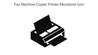 Fax Machine Copier Printer Monotone Icon In Powerpoint Pptx Png And Editable Eps Format