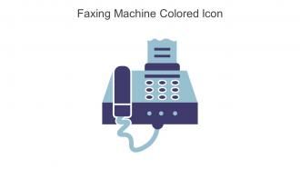 Faxing Machine Colored Icon In Powerpoint Pptx Png And Editable Eps Format