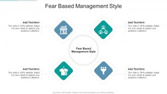 Fear Based Management Style In Powerpoint And Google Slides Cpb