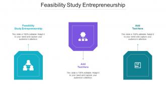 Feasibility Study Entrepreneurship Ppt Powerpoint Presentation Outline Example Cpb