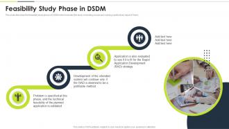 Feasibility Study Phase In DSDM Ppt Powerpoint Presentation Pictures Microsoft
