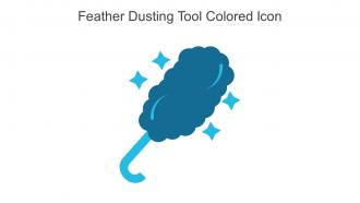 Feather Dusting Tool Colored Icon In Powerpoint Pptx Png And Editable Eps Format