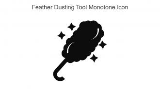 Feather Dusting Tool Monotone Icon In Powerpoint Pptx Png And Editable Eps Format