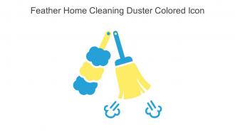 Feather Home Cleaning Duster Colored Icon In Powerpoint Pptx Png And Editable Eps Format