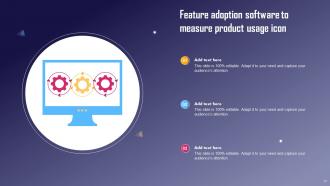 Feature Adoption Powerpoint Ppt Template Bundles Template Engaging