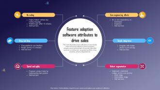 Feature Adoption Software Attributes To Drive Sales