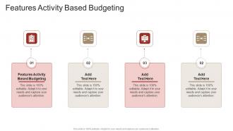 Features Activity Based Budgeting In Powerpoint And Google Slides Cpb