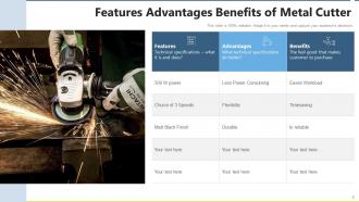 Features Advantages Benefits Powerpoint Ppt Template Bundles