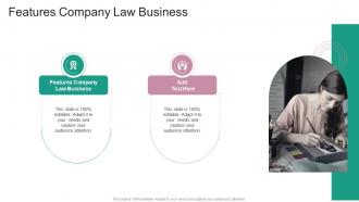 Features Company Law Business In Powerpoint And Google Slides Cpb