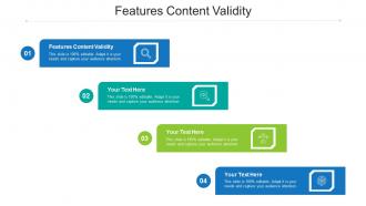 Features content validity ppt powerpoint presentation infographic template cpb