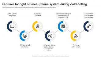 Features For Right Business Phone System During Cold Calling Improve Sales Pipeline SA SS