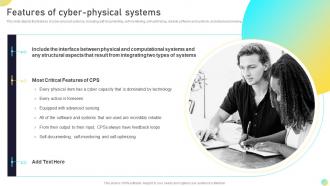Features Of Cyber Physical Systems Next Generation Computing Systems Ppt Show Example Introduction