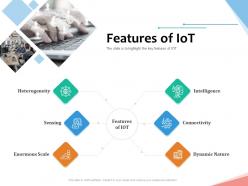 Features of iot internet of things iot overview ppt powerpoint presentation styles designs