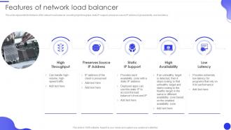 Features Of Network Load Balancer Ppt File Layout