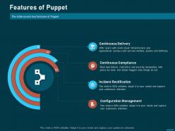 Features Of Puppet Puppet Solution For Configuration Management Ppt Microsoft