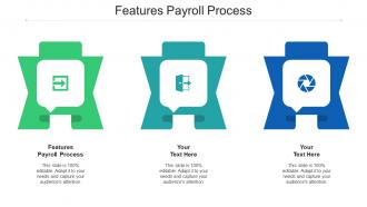 Features Payroll Process Ppt Powerpoint Presentation Professional Design Ideas Cpb