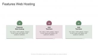 Features Web Hosting In Powerpoint And Google Slides Cpb