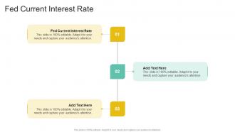 Fed Current Interest Rate In Powerpoint And Google Slides Cpb