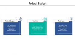 Federal budget ppt powerpoint presentation slides styles cpb