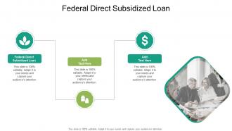 Federal Direct Subsidized Loan In Powerpoint And Google Slides Cpb