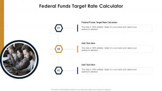 Federal Funds Target Rate Calculator In Powerpoint And Google Slides Cpb