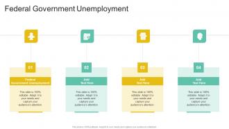 Federal Government Unemployment In Powerpoint And Google Slides Cpb