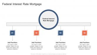 Federal Interest Rate Mortgage In Powerpoint And Google Slides Cpb