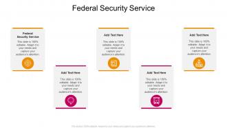 Federal Security Service In Powerpoint And Google Slides Cpb
