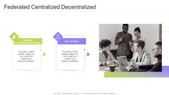 Federated Centralized Decentralized In Powerpoint And Google Slides Cpb