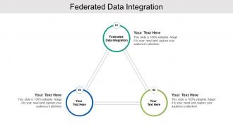 Federated data integration ppt powerpoint presentation pictures cpb