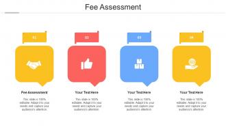 Fee Assessment Ppt Powerpoint Presentation File Professional Cpb