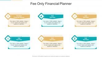 Fee Only Financial Planner In Powerpoint And Google Slides Cpb