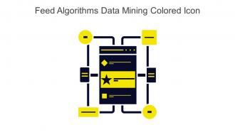 Feed Algorithms Data Mining Colored Icon In Powerpoint Pptx Png And Editable Eps Format