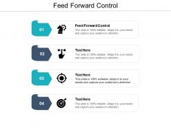 Feed forward control ppt powerpoint presentation model diagrams cpb