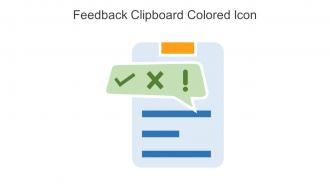 Feedback Clipboard Colored Icon In Powerpoint Pptx Png And Editable Eps Format