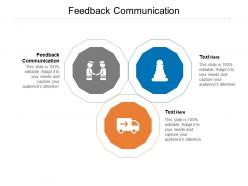 Feedback communication ppt powerpoint presentation slides templates cpb