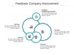 Feedback company improvement ppt powerpoint presentation styles picture cpb