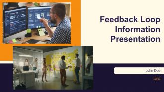 Feedback Loop Information Presentation PPT Example AT
