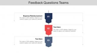 Feedback questions teams ppt powerpoint presentation file graphics cpb