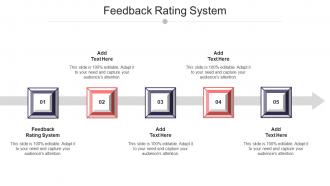 Feedback Rating System Ppt Powerpoint Presentation Outline Gridlines Cpb