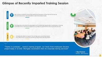 Feedback Sharing Opportunities At Workplace Training Ppt Visual Analytical