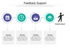 Feedback support ppt powerpoint presentation show picture cpb
