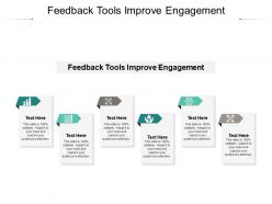 Feedback tools improve engagement ppt powerpoint summary slide portrait cpb